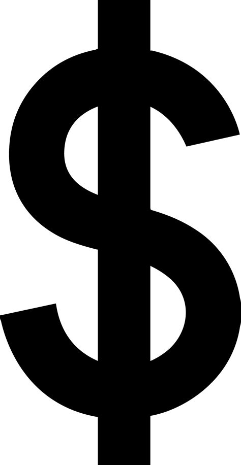 Printable Dollar Sign